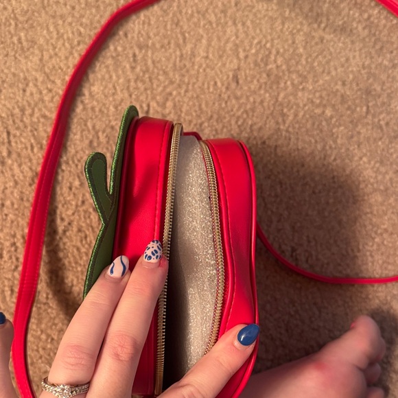 Green and Red Snow White Poison Apple Crossbody Bag from Pandora - Picture 5 of 5